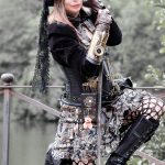 2. Steampunkpicknick am Schloß Monrepos, 20.5.17. Rabia von Ravenstein